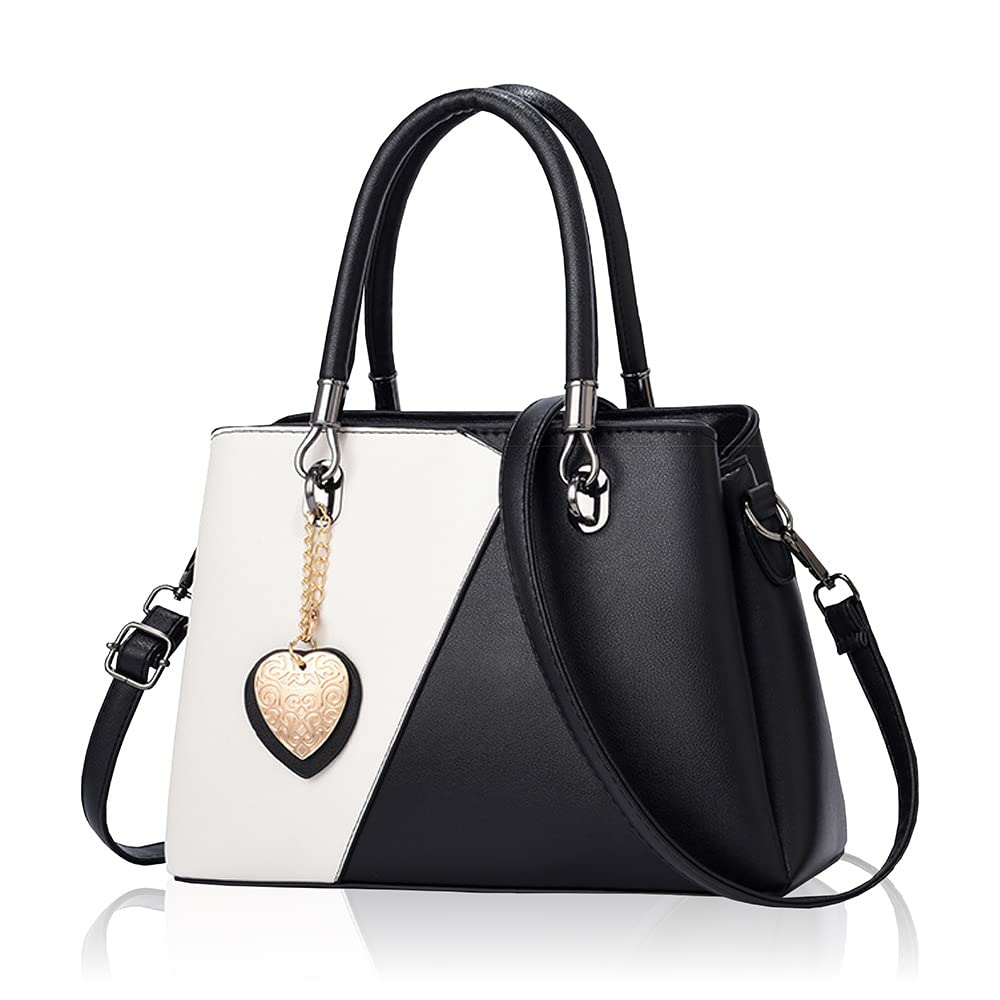 

Shoulder bag for crossbody shoulder PU heart x black [T.Y.ryanryan] women, bag, bag, leather, shape, off-white
