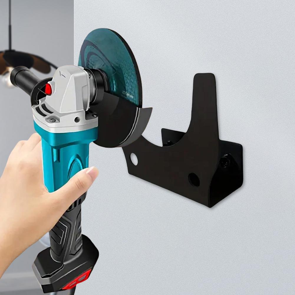 Angle Grinder Holder Wall Mount Bracket Polisher Holder Angle Grinder Storage Rack for 5 Inch Grinder