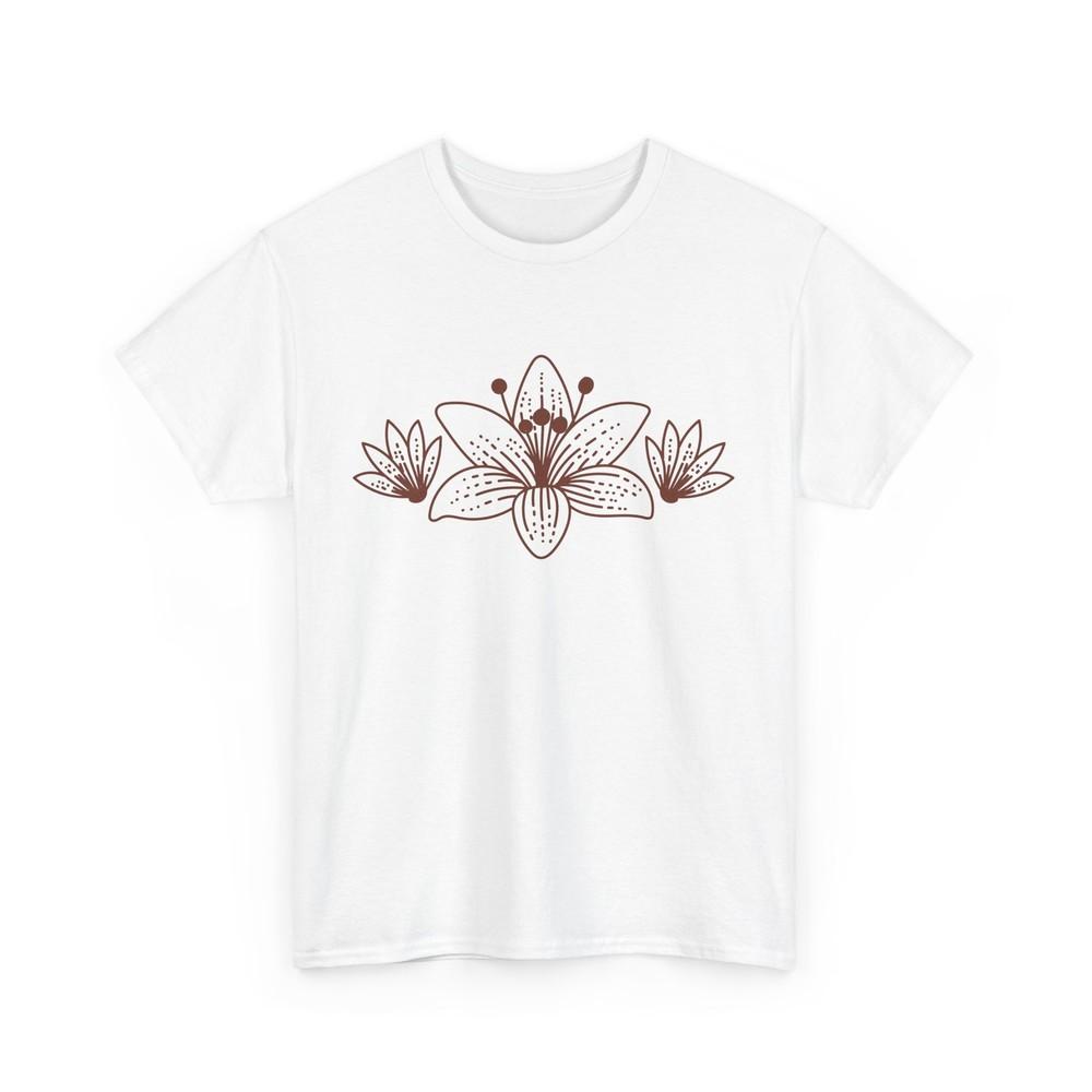 

Fresh Rir Wild Flowers T-Shirt | Springtime Aesthetic Nature Tee | S