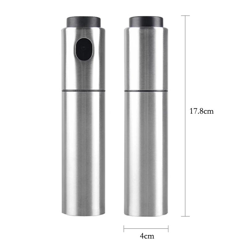 2Pcs Oil Spray Bottle BBQ Cooking Olive Oil Sprayer Vinegar Oil Dispenser Bottle Mist Sprayer Restaurant Kitchen Utensils 100ML
