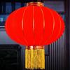 HEIXIE Large Red Flocking Decorative Lanterns