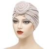 Summer Winter Spring Autumn Women Knit Beanie With Rhinestone Embellishments For Casual Wear