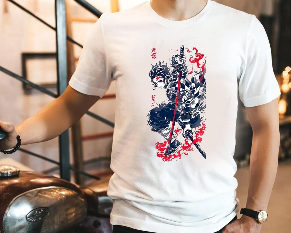 Demon Slayer Infinity Castle Shirt, Anime Demon Slayer Sunbreathing T-Shirt Unisex T-Shirt XXL