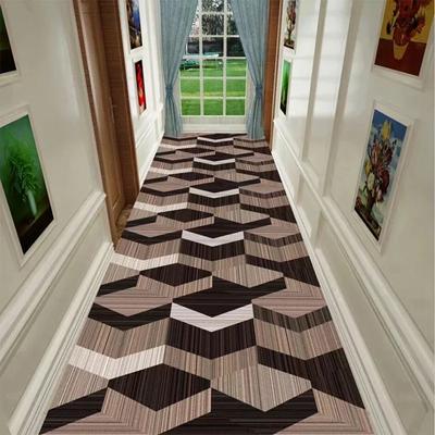 Modern Nordic Villa Long Carpet Runner for Corridor Hallway Decor Non-slip Carpets Hotel Living Room Doorway Washable Doormat