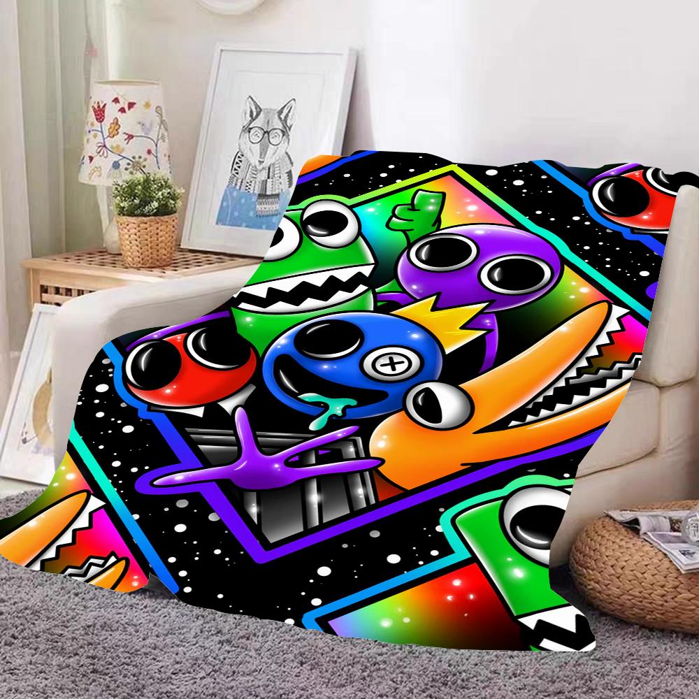 Game R-Rainbow F-Friend Blanket Design Lightweight  For Dorms, Naps, Living Room, Office,Sofa,All-Season