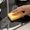 Large Rectangular Cleaning Sponges Steam Oven Absorbent Sponge, Thickened Kitchen Scratch-Free Mesh Tools Structure Dish Washing for Car Wash
