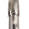 Excellent Cartier fountain pen Louis Cartier Godrons Silver 18K mens Used