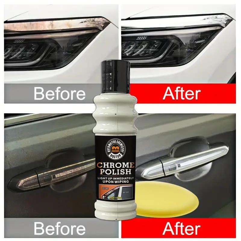 Renovation and Repair of Automotive Chrome-plated Parts, Metal Polishing and Rust Removal, Suitable for Windows, Doors Handles