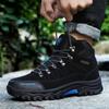 Autumn  Winter High Top Men's Shoes Outdoor Hiking Shoes Non-slip Wear-resistant Sole Hiking Shoes