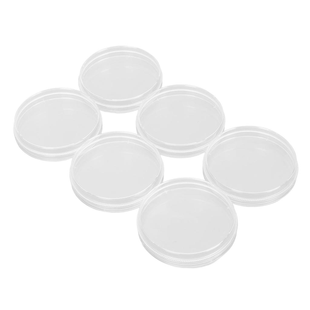 20pcs Sterile Plastic Petri Dishes with Lid 90mm Dia 15mm Deep Laboratory Petri Plate Dish for Analy