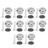5 Set Guitar Strap Lock End Pins for Bass Ukulele Musical Instrument Peripheral Accessories