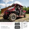 KEMIMOTO UTV Rear Backrest Storage Nets Compatible With Can Am Defender Max Replacement New OEM #715003019 Black (Sold In Pairs)