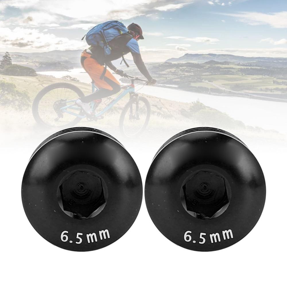 2PCS 6.5mm Bike Pedal Screw Cover M14 Thread Cycle Pedal Locking Screw  Bike Pedal Protection