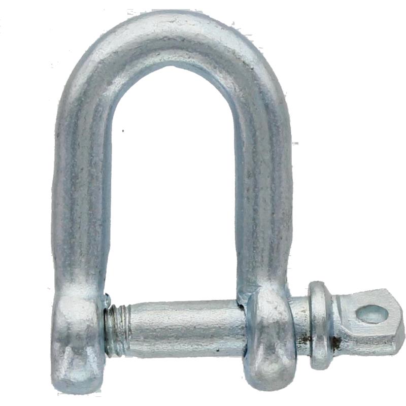 Szekla Szakla Klamra Prosta Ze Stali Ocynkowanej Fi 25 Mm 460525 X 5 Sztuk