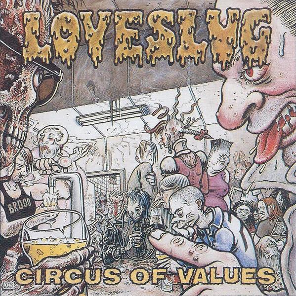 

CD LOVESLUG - Circus Of Values GRCD141 Glitterhouse Re 1991 Germany Rock Used