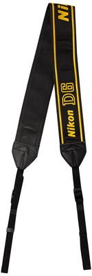 Nikon Neck Strap for SLR Cameras with D6 ANDC22 Logo, AN-DC22, Black,