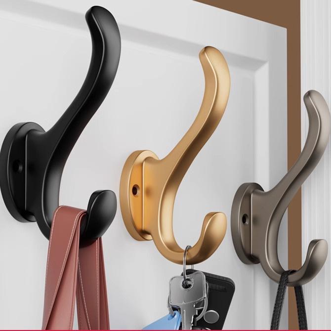 

Настенная прихожая с обувницей и вешалкой с крючками, крепящаяся на саморезы Matte Black - 3 Pack