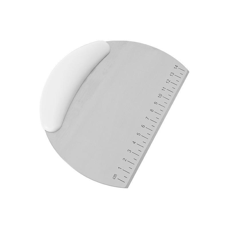 Scaled Flour Dough Cutting Knife, Milk Prick Sugar Non-cutting Knife Baking Tool Wholesale Stainless Steel Single-sided Cutting