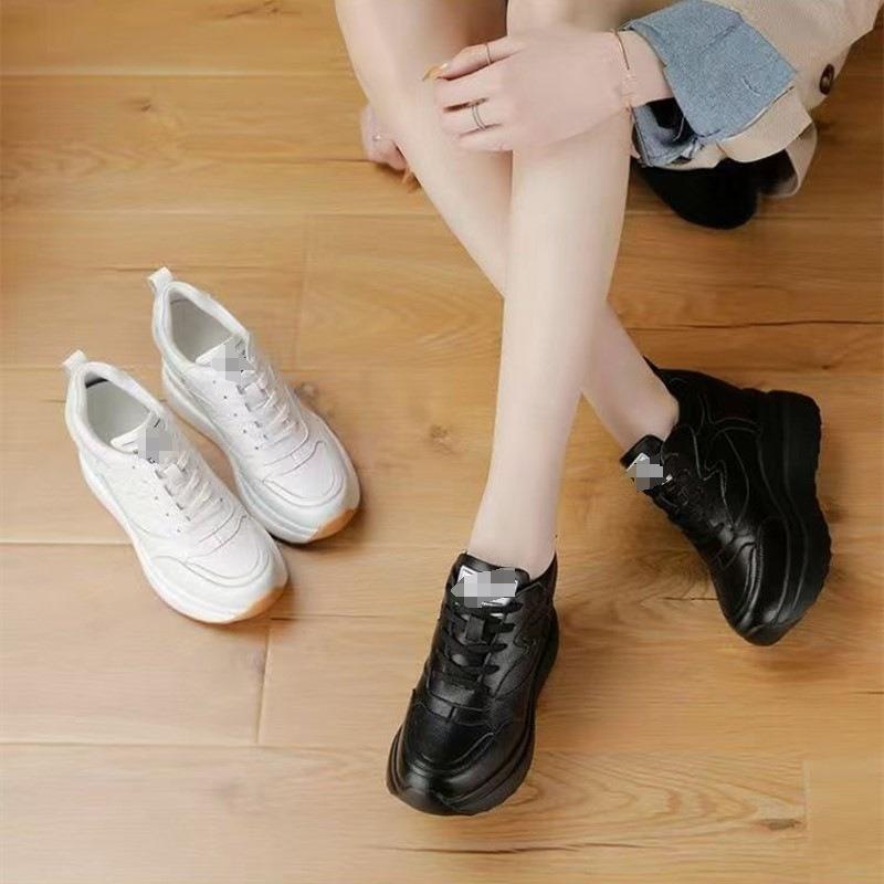 Scarpe da donna più vendute, Scarpe con suola spessa, Scarpe singole in spugna alla moda nuove che aumentano l'altezza