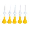 5pcs Plastic Adjustable Golf Tee Adjustable Height Golf Ball Support  Indoor Outdoor