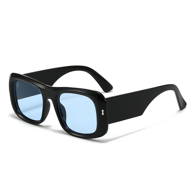 1/4pcs Vintage Square Sunglasses Women Large Frame Candy Color Gradient Leopard Eyewear Unisex UV400 Protection