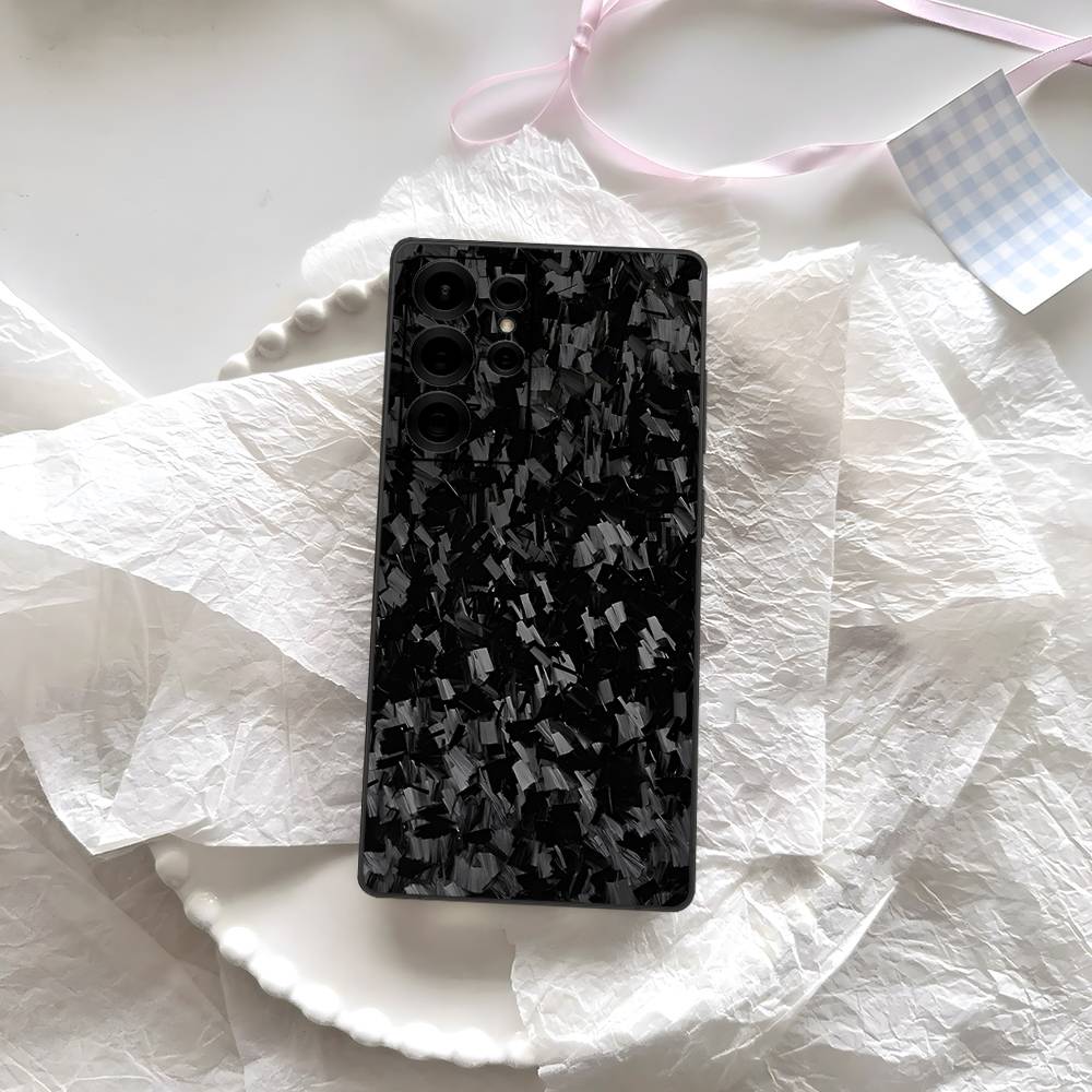 

Чехол для телефона Fundas из кованого карбона для Samsung S 24 Fe 25 Ultra Plus 20 Lite 21 30 22 23 24 22 Ultra 5G Fundas Samsung S23 Plus 5G