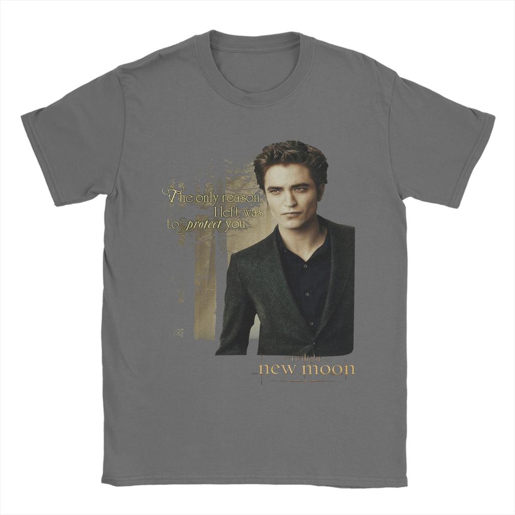 Men Twilight Edward Cullen Movie Retro T Shirts  Cotton Clothing Funny Short Sleeve Round Neck Tees 6XL T-Shirts