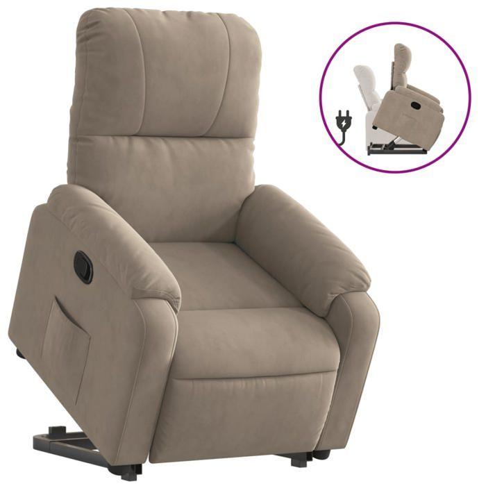 VidaXL Fauteuil Inclinable, Chaise de Relaxation avec Dossier et Repose-pied Réglables, Siège de Salon Salle de Séjour, 3204929