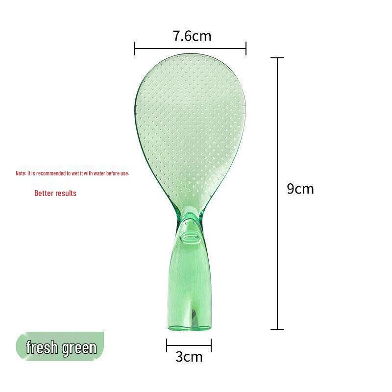 Heat-Resistant Non-Stick Stand-Up Rice Spoon for Kitchen Use