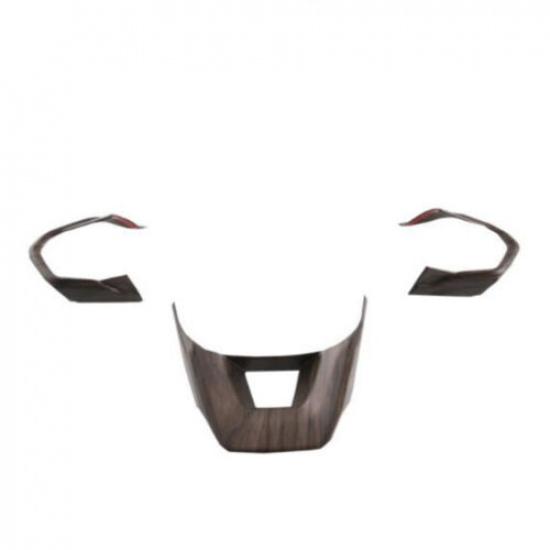 Wood Grain Car Steering Wheel Decor Cover Trim For Lexus RX350 350h RX500h 2023