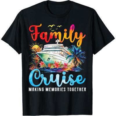 Familienkreuzfahrt 2025 Familien-Matching Kreuzfahrturlaub Party T-Shirt(2)