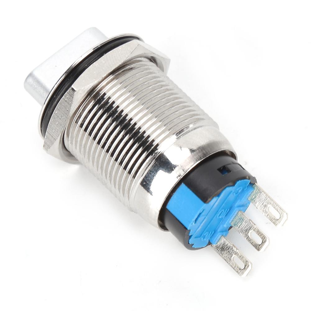 40PCS BEM 19 21 2 Position Knob Switch Waterproof Rotate Switch with Self Locking