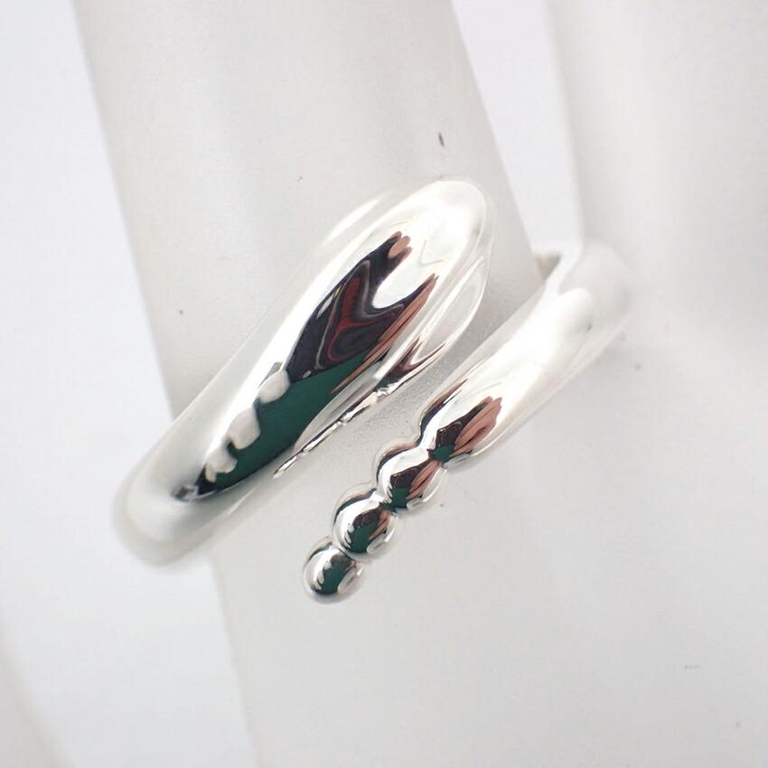[Used] TIFFANY 925 Snake Ring / Size 11 / j88-1