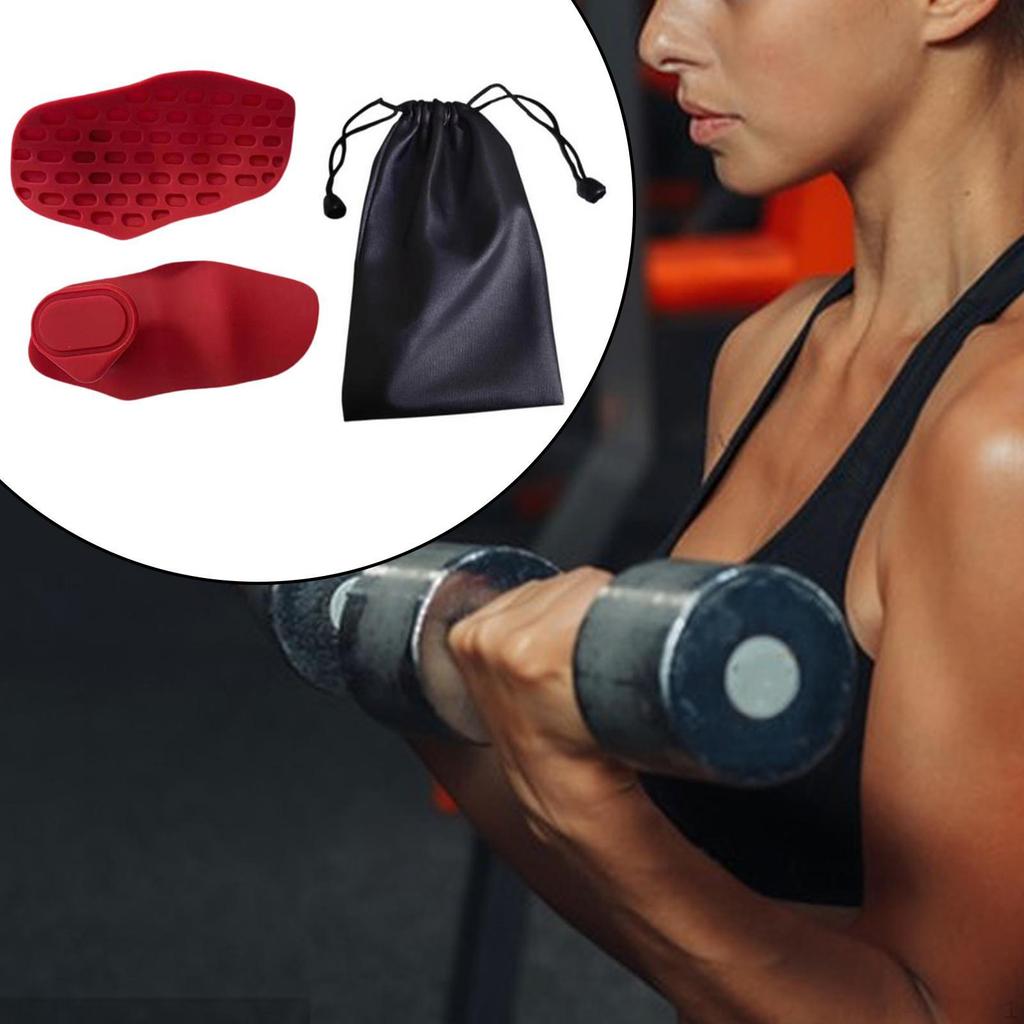 Gym Gloves for Weight Lifting Anti Slip Workout Grips Flexible Portable Hand Protection Pull Up