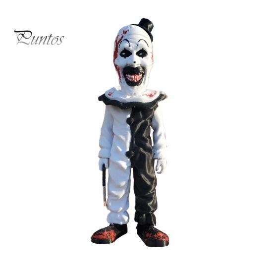 

Хэллоуин страшный клоун фигурка персонажа фильма ужасов смоляная статуя скульптура домашний офис книжная полка настольное украшение орнамент A