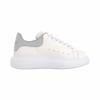 Alexander Mcqueen Larry Low Top Stylish Skateboarding Shoes Women's White 697101WIBND9766