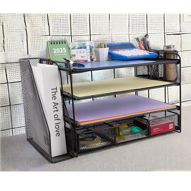 

Jingyu Desktop Metal File Holder & Organizer Standard