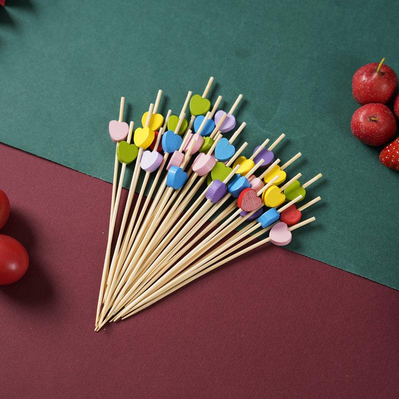 

Одноразовая фруктовая палочка Помидоры на палочках палочка креативная зубочистка палочка для сэндвича фруктовая палочка бамбуковая палочка декоративная палочка 100 шт. 12cm