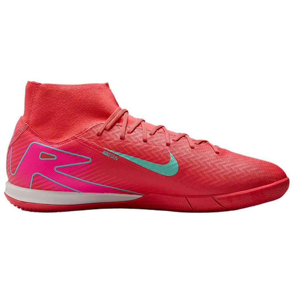 Nike Zoom Mercurial Superfly 10 Academy IC Mad Energy Pack Pánské sálové boty Red Ember-Glow Aurora-Green FQ8332-800