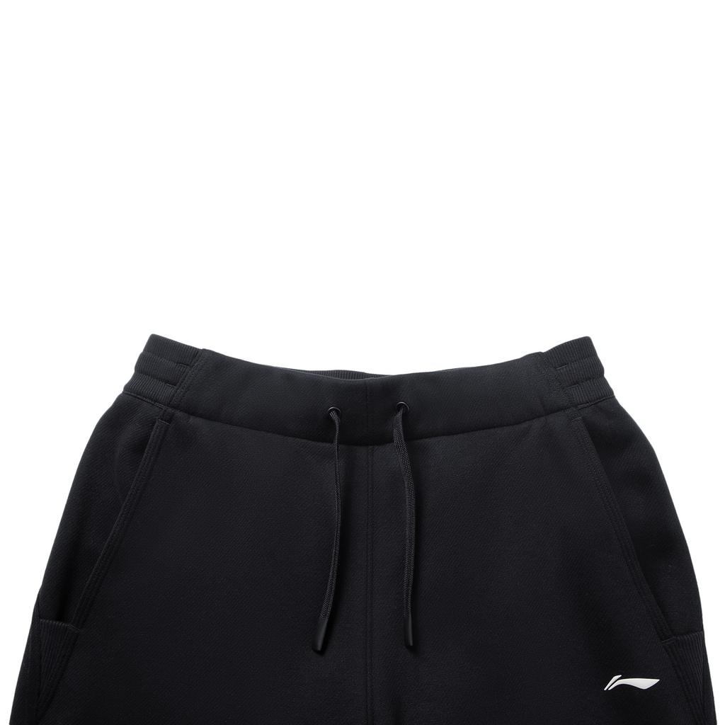 Li Ning Fitness Series Thermal Locking Dry And Comfortable Knitted Sports Pants Women Pants AKLV818-1