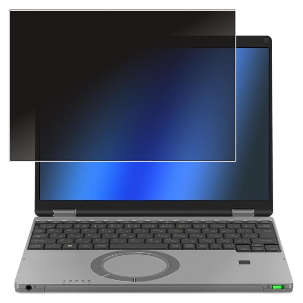 ClearView 2-Way Privacy Filter for Panasonic Let's Note SR4 (2025/2024/2023 Models, 12.4-inch), Detachable, Made In Japan
