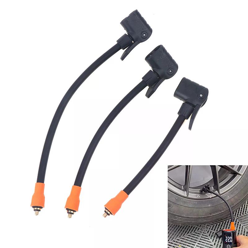 NEW SALE M6 Thread Locking Air Chuck With Air Tube, Standard Tire Valve Fine Thread, Suitable For M6 Thread Integrated Air Pump