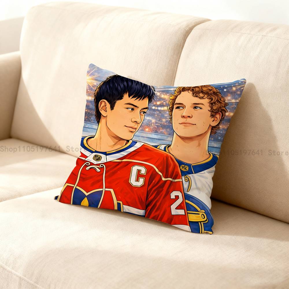 H-Heated R-Rivalry Pillow Case Cushion Cover Home Decor Birthday Gift Pillowcover