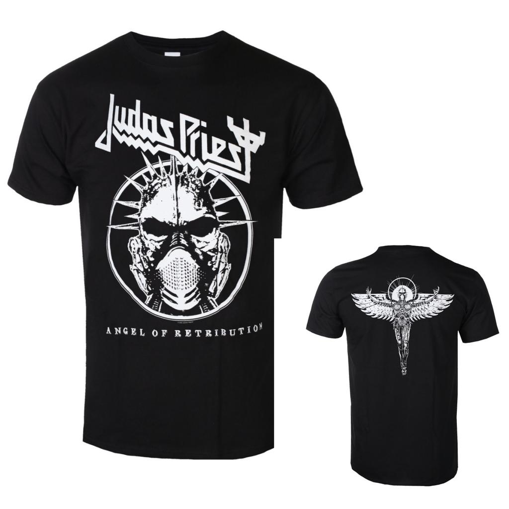 New Summer Judas Priest Graphic Cotton Tshirt Unisex Summer Short Sleeve Fashion Brand Tee Luxury Casual Vintage Tees
