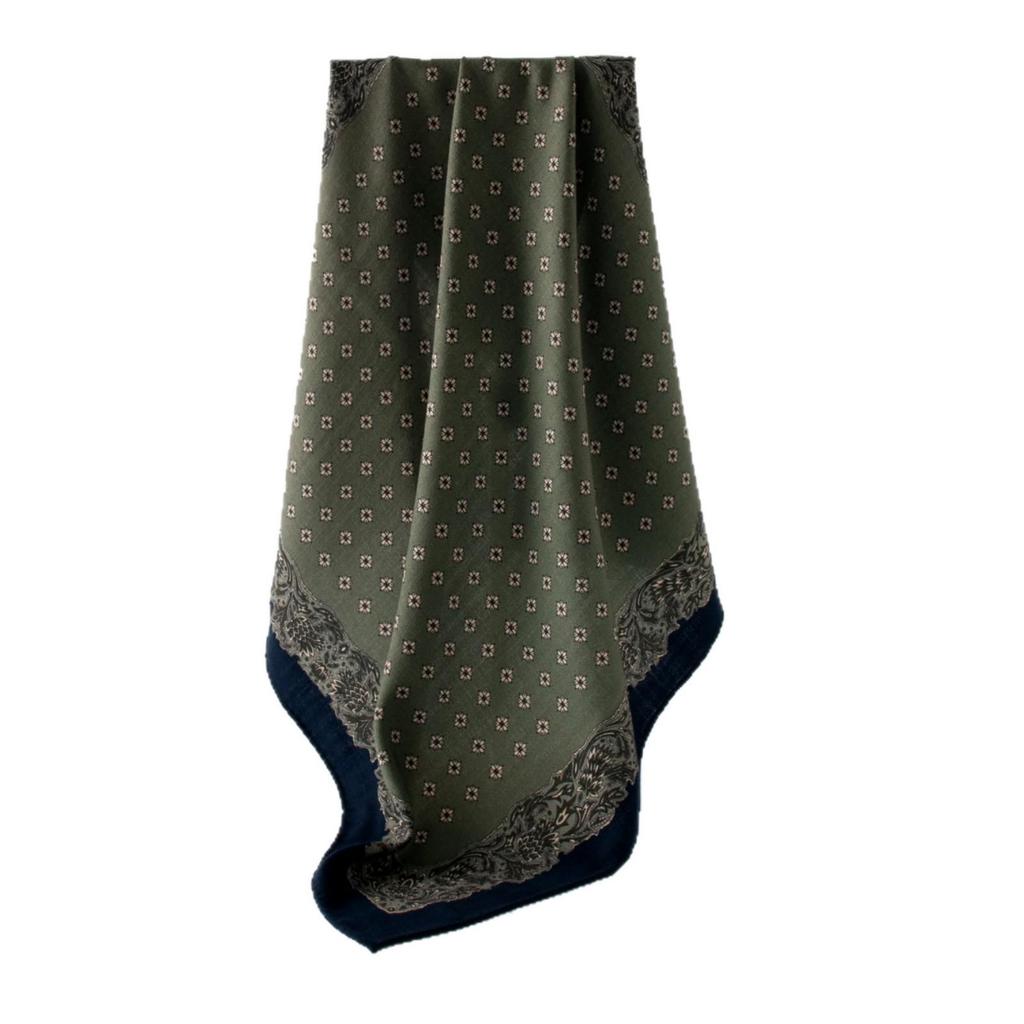 Elegant Silk Wool Scarf: 2025 Autumn Collection – Versatile, Fashionable Women's Accessory