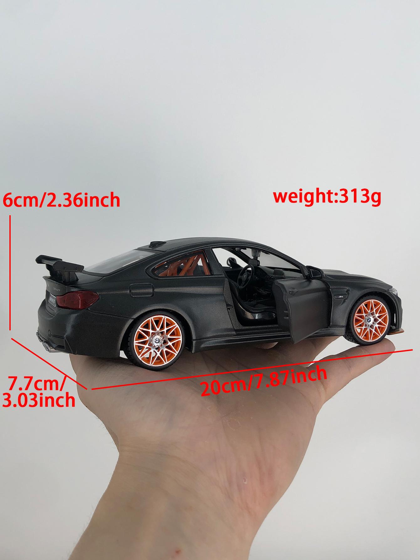 

Maisto 1:24 BMW M4 GTS car model, zinc alloy metal decoration, collectible gift car