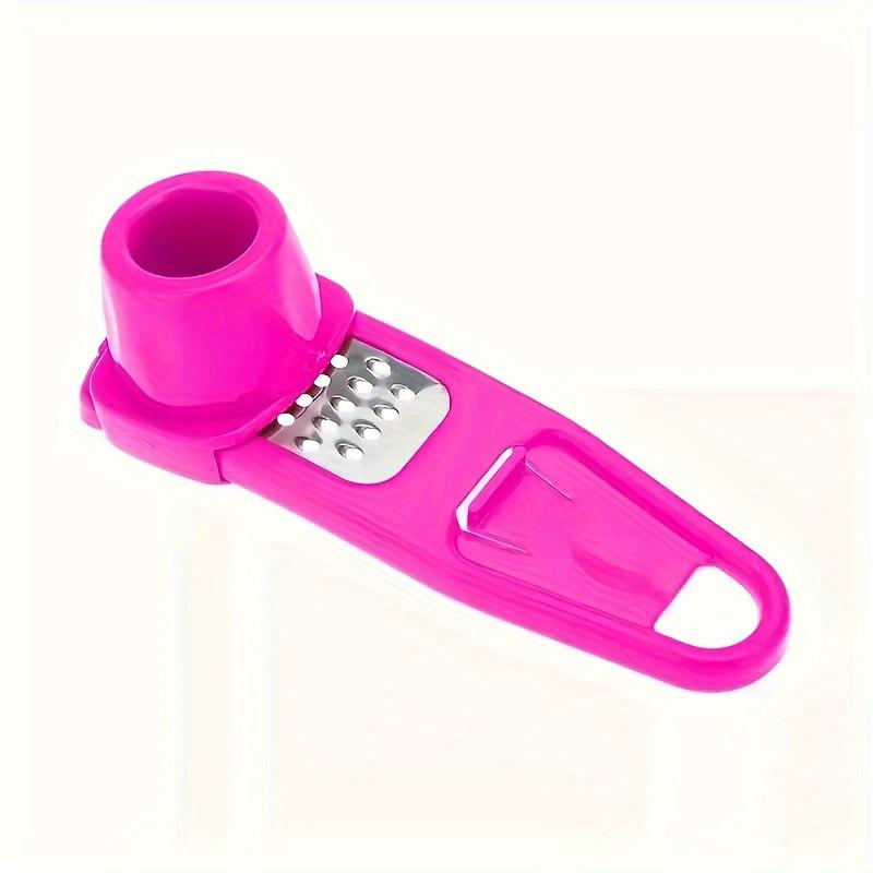 1pc Multifunction Stainless Steel Pressing Garlic Slicer Cutter Shredder Kitchen Tool Easy To Install and Use Easy To Cut Clean and Wash