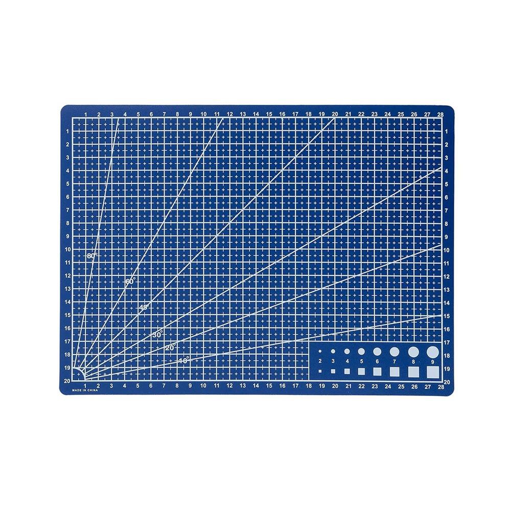 Durable 1Pcs Manual Leather Craft Tool Cutting Mat Engraving Patchwork Sewing Cutting Board A3 A4 A5 PVC Workbench Pad Home DIY