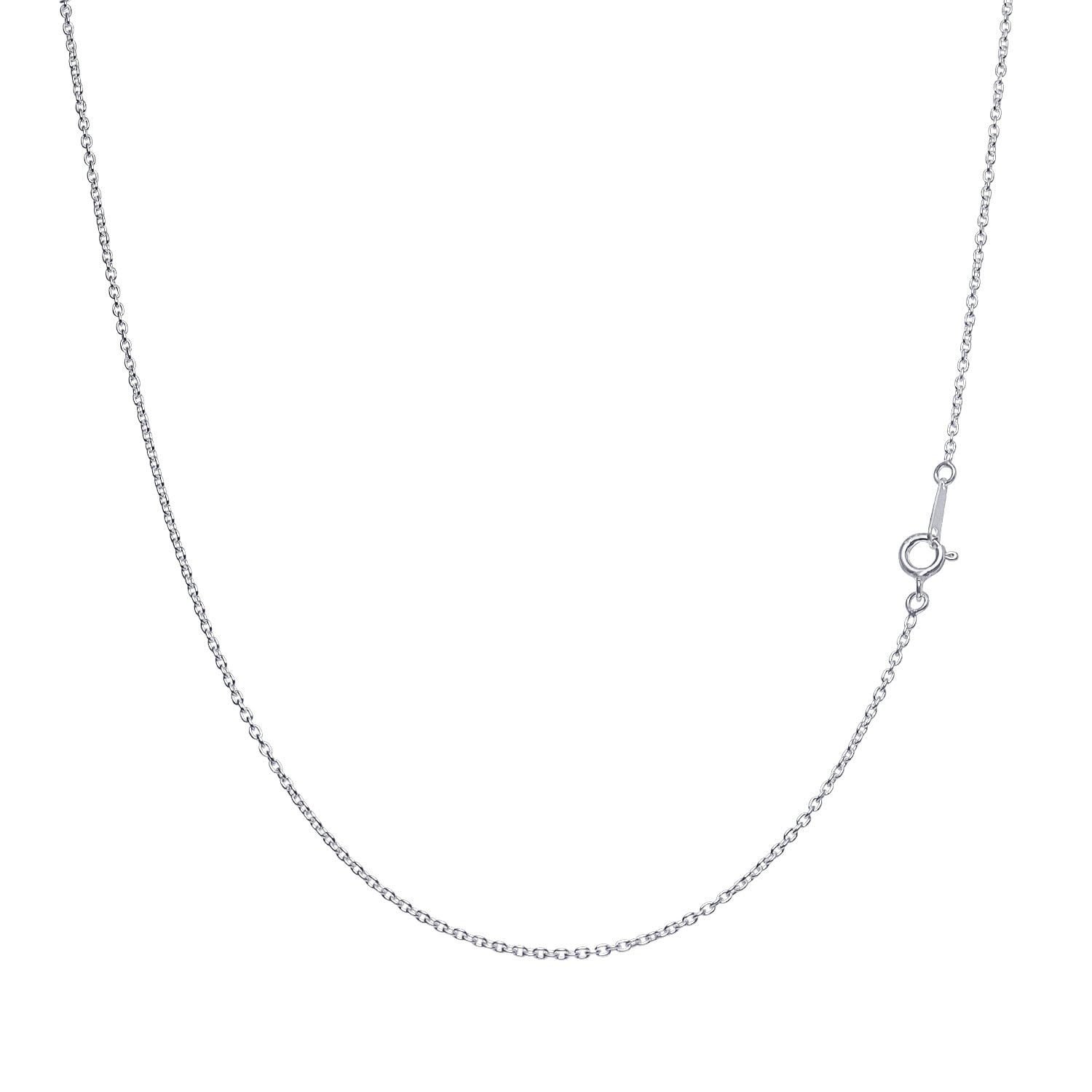 [Sears] Sterling Silver 925 Figaro Chain, 1.5mm width, scl40-55