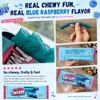 YEM Blueberry Raspberry Long Strip Filled Gummy Candy 70g